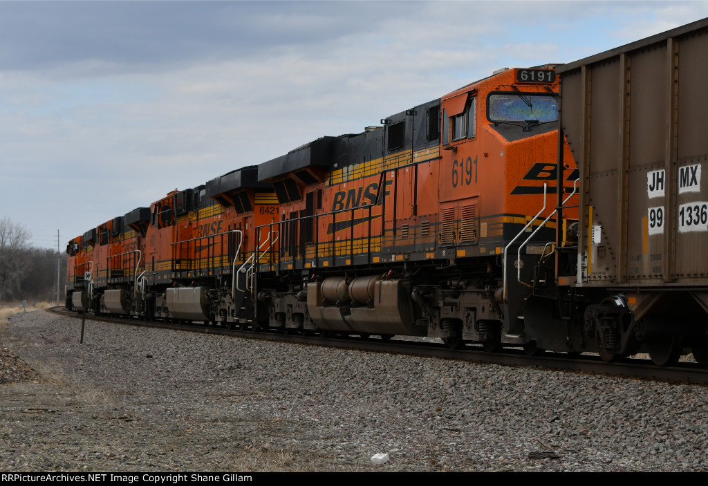 BNSF 6191 Roster shot.